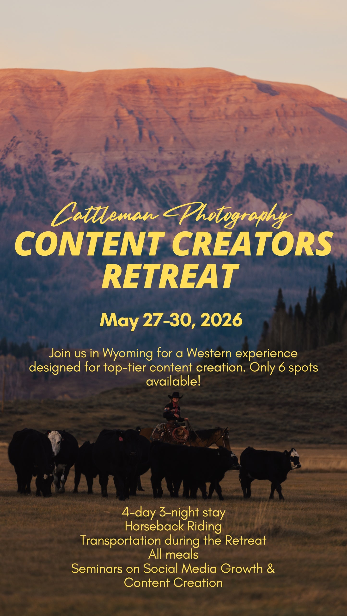 Content Creators Workshop Retreat 2026